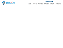 Tablet Screenshot of meenakshipolymers.com